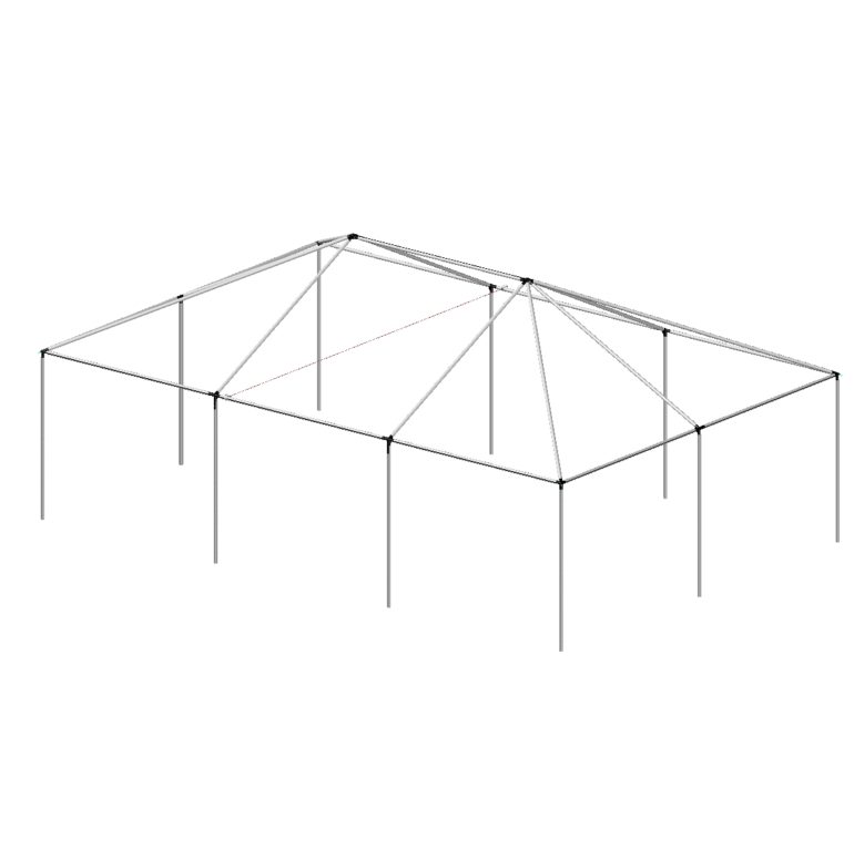 Perimeter Clamp-Cable for tent stablization or inner wall