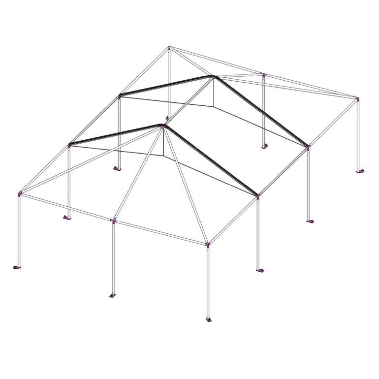 20x30 Quick Track Keder Frame Tent Standard 2 in