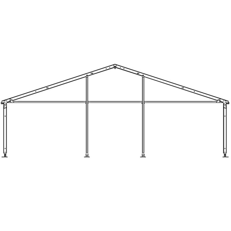 Imperial 40x40 Engineered Structure Series 15 and 10 feet span