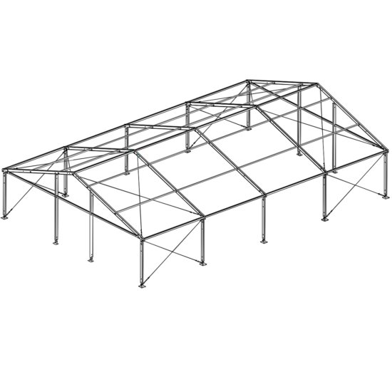 Imperial Series Engineered tent structure 40x60 Tent 15 feet span